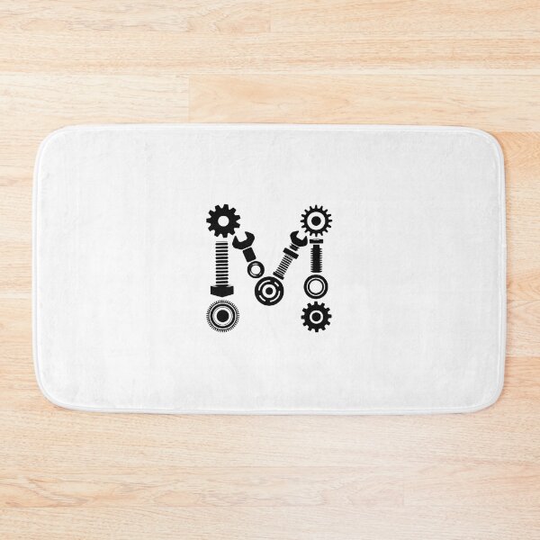 Item preview, Monogram Steampunk M designed and sold by Interrupt Art.