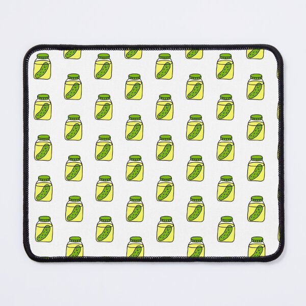 Item preview, Pickle in a Jar Sticker – Funny Cute Food Art designed and sold by Doctor Michaela.