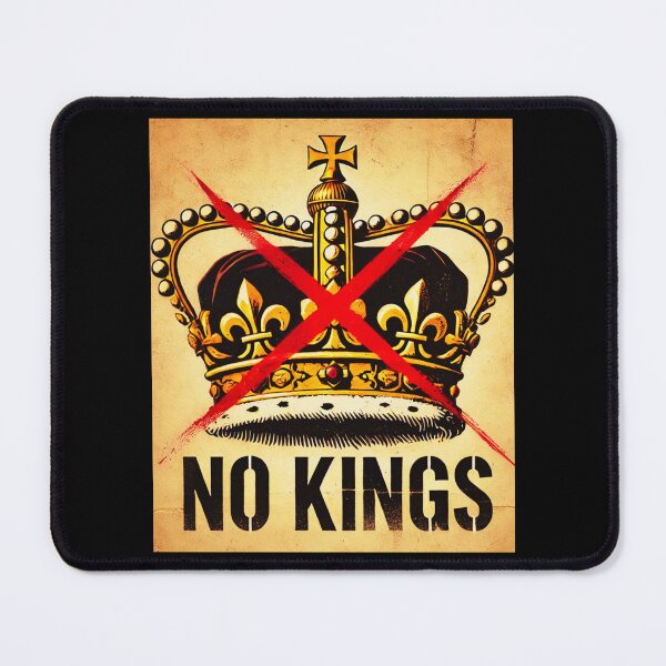 Item preview, no kings no oligarchs designed and sold by TEEJAMBOREE.
