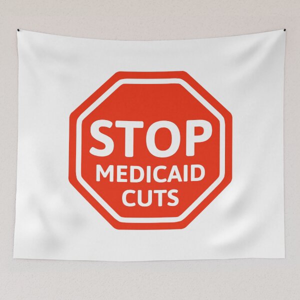Item preview, Stop Medicaid cuts  designed and sold by Rachel the Artist .