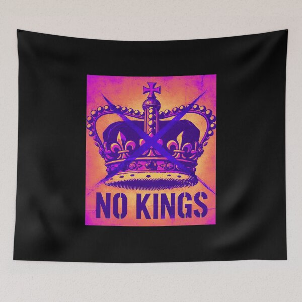 Item preview, no kings no oligarchs designed and sold by TEEJAMBOREE.