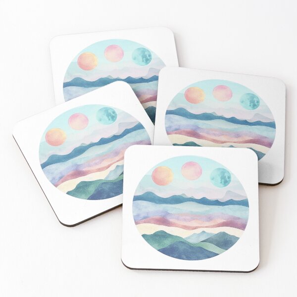 Item preview, Soft Pastel Moon Phases | Celestial Circle Design | Evening Sky Aesthetic designed and sold by Dream Circuit .