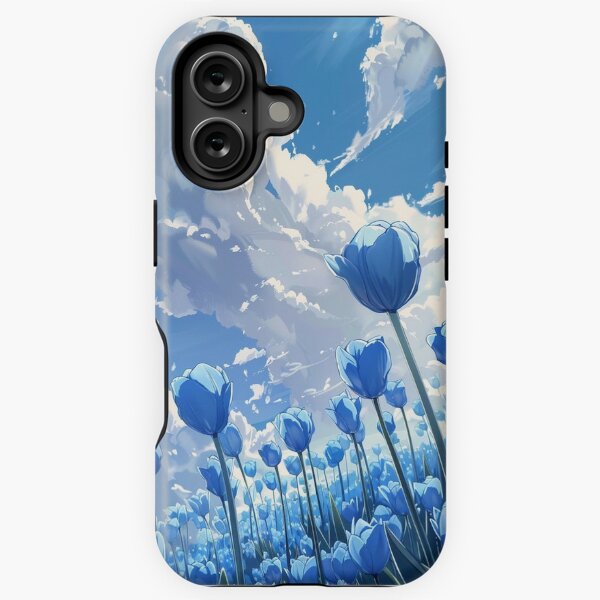 Item preview, frieren blue flowers designed and sold by MurphyDoey.