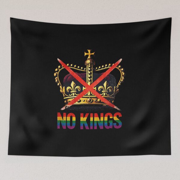 Item preview, no kings no oligarchs designed and sold by TEEJAMBOREE.