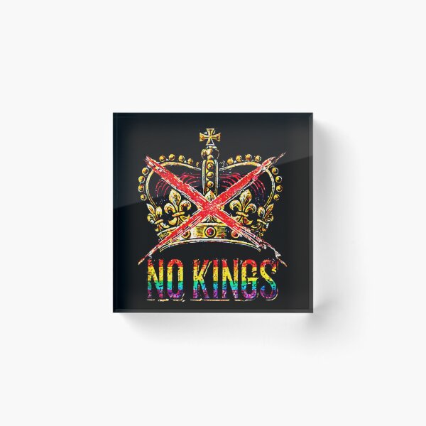 Item preview, no kings no oligarchs designed and sold by TEEJAMBOREE.