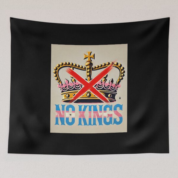Item preview, no kings no oligarchs designed and sold by TEEJAMBOREE.