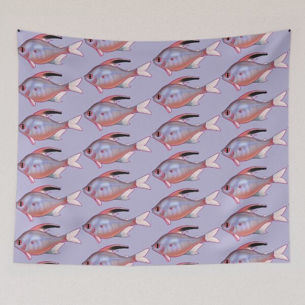 Item preview, Bleeding Heart Tetra designed and sold by Spadefish Art.