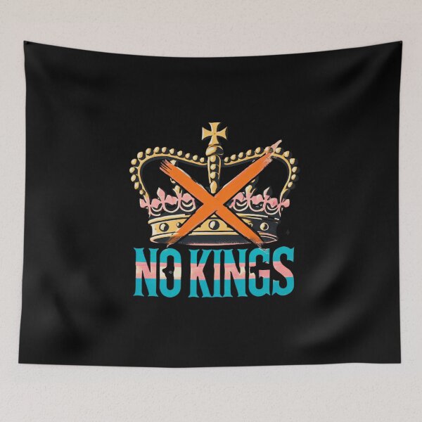 Item preview, no kings no oligarchs designed and sold by TEEJAMBOREE.