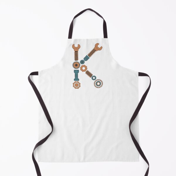 Item preview, Monogram Steampunk K designed and sold by Interrupt Art.