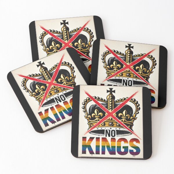 Item preview, no kings no oligarchs designed and sold by TEEJAMBOREE.