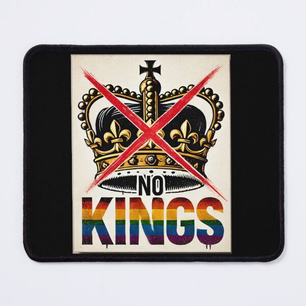 Item preview, no kings no oligarchs designed and sold by TEEJAMBOREE.