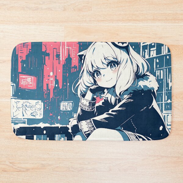 Item preview, Otaku Cute City Night Anime Girl  designed and sold by AnimeArsenalPrints.