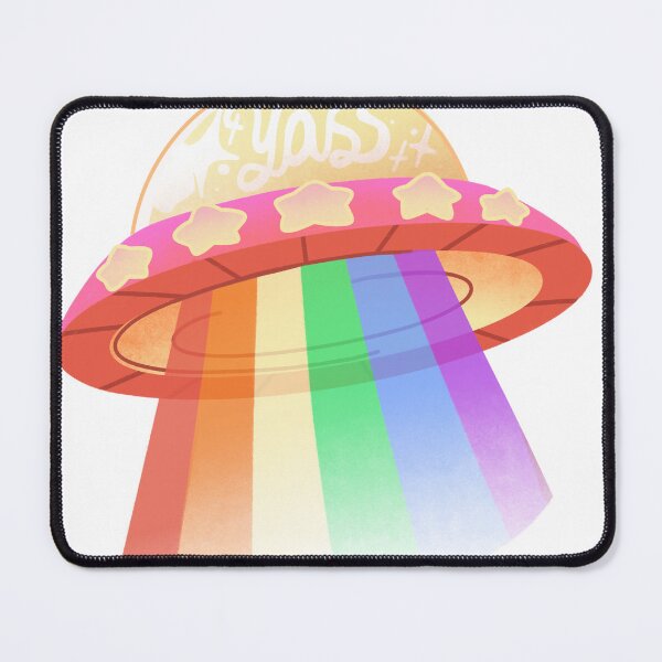 Item preview, Pride Rainbow UFO Yasss designed and sold by JustArtsyy.