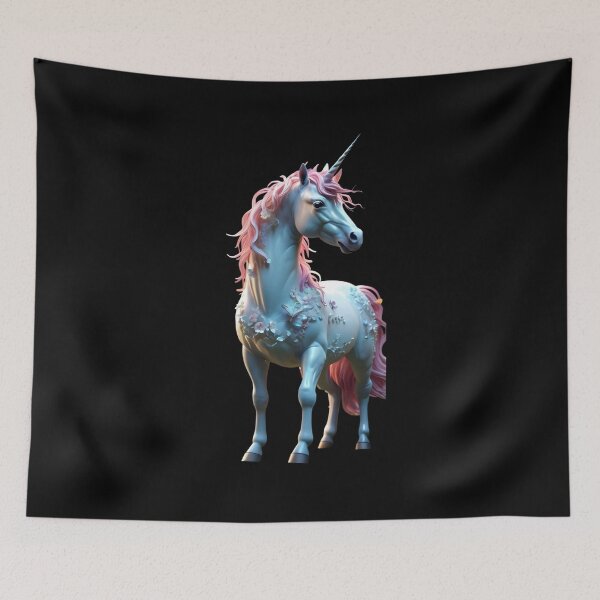Item preview, Magical Pink Unicorn  designed and sold by slashrose4ever.