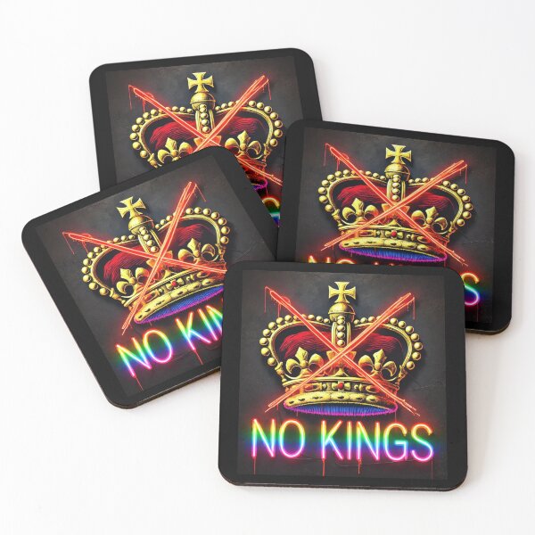Item preview, no kings no oligarchs designed and sold by TEEJAMBOREE.