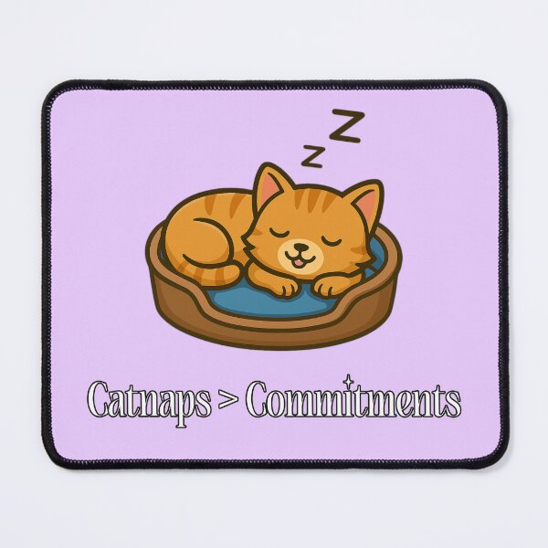 Item preview, Catnaps > Commitments - Sleeping Animal Shirt designed and sold by Boonicon.