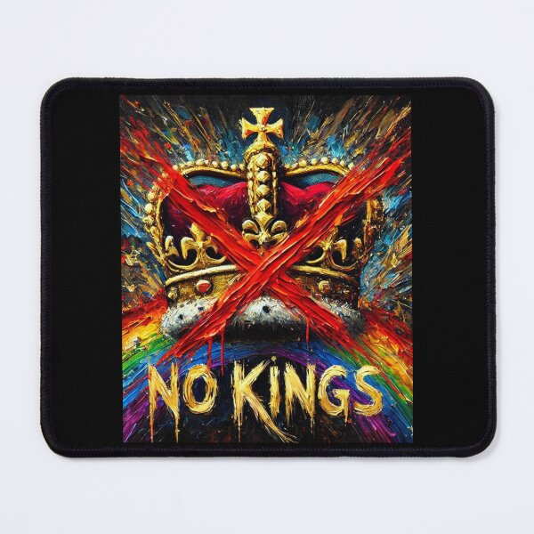 Item preview, no kings no oligarchs designed and sold by TEEJAMBOREE.