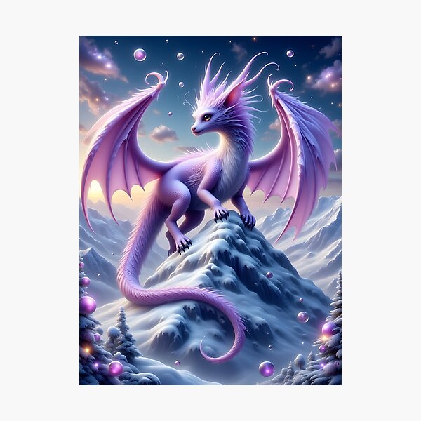 Item preview, Pink Fantasy Dragon designed and sold by Roanemermaid.