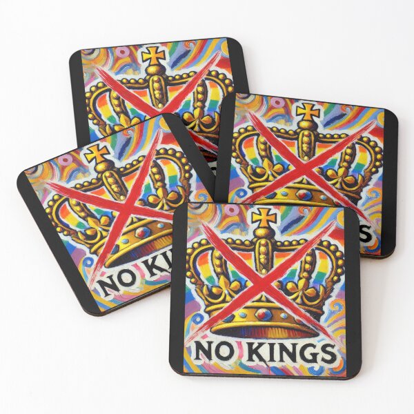 Item preview, no kings no oligarchs designed and sold by TEEJAMBOREE.