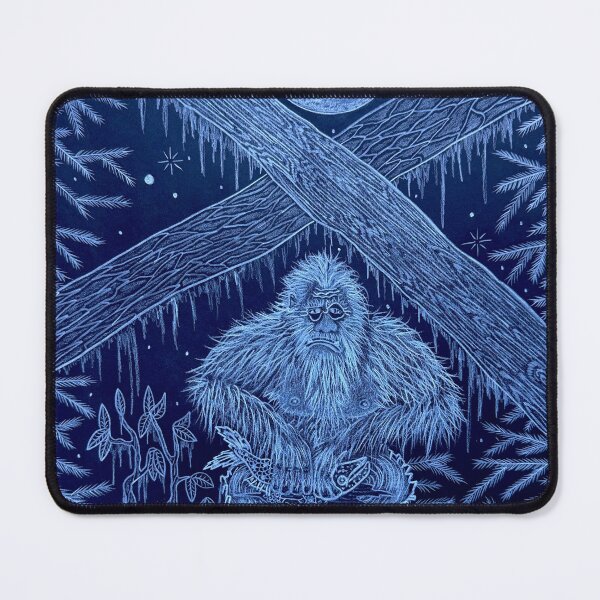 Item preview, “Feasting in Solitude” Bigfoot Sasquatch designed and sold by SasquatchShop.
