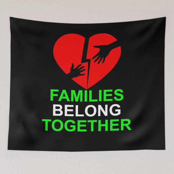 Item preview, Families Belong Together  designed and sold by wilsonellis.