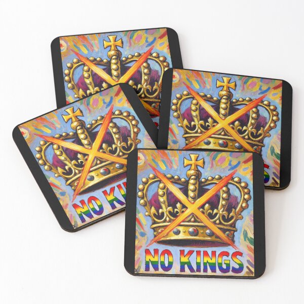 Item preview, no kings no oligarchs designed and sold by TEEJAMBOREE.