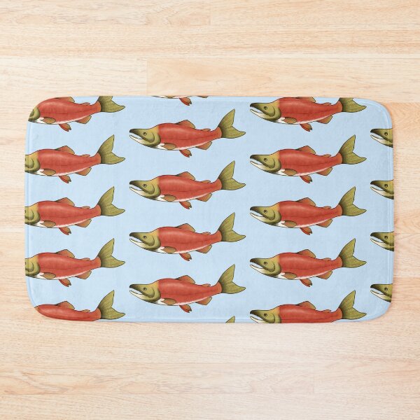 Item preview, Sockeye Salmon designed and sold by Spadefish Art.