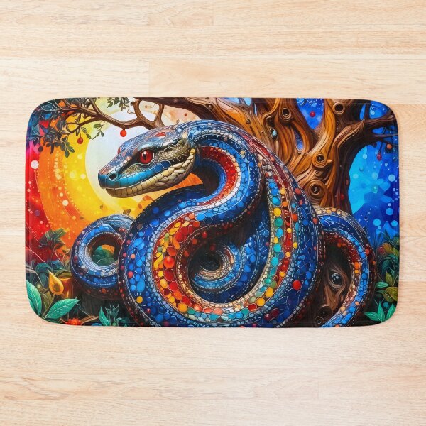 Item preview, Rainbow Snake Dreamtime designed and sold by rainsdesigns.