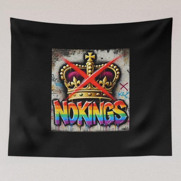 Item preview, no kings no oligarchs designed and sold by TEEJAMBOREE.