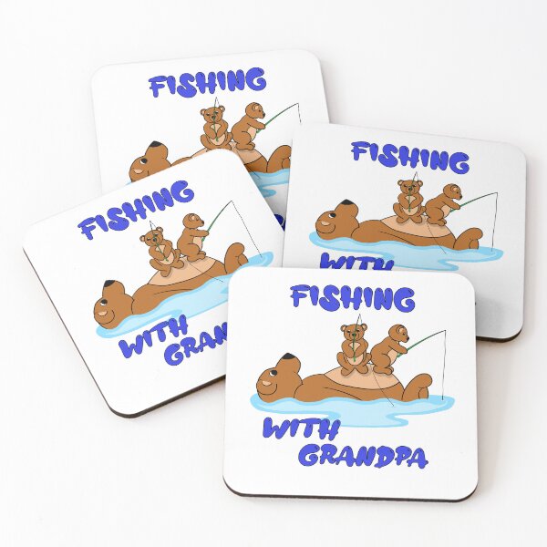 Item preview, Fishing with Grandpa – Heartwarming Fishing Design designed and sold by DLawsonDesigns.