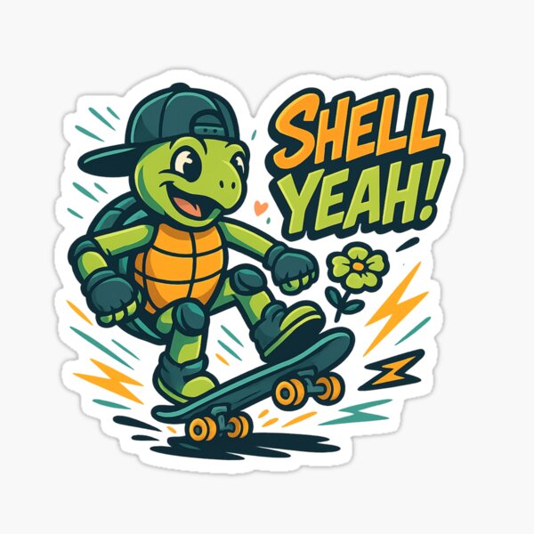 Item preview, Shell Yeah, Turtles! designed and sold by KataangClothing.
