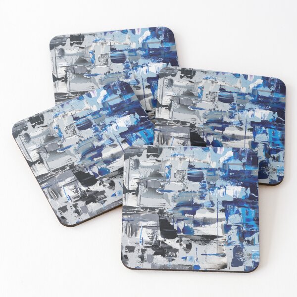 Item preview, “A Pleasant Detail”, blue and gray designed and sold by emmalyonsart.