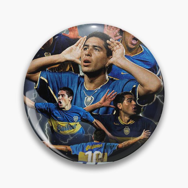 Item preview, Juan Román Riquelme Boca Juniors Retro Shirt Poster designed and sold by Ani.
