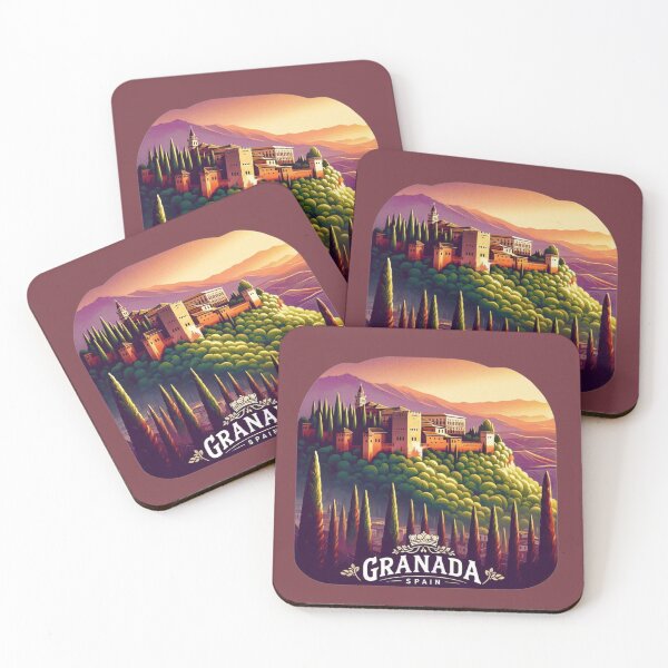 Item preview, Granada, Spain – Alhambra Palace designed and sold by Myra365Art.