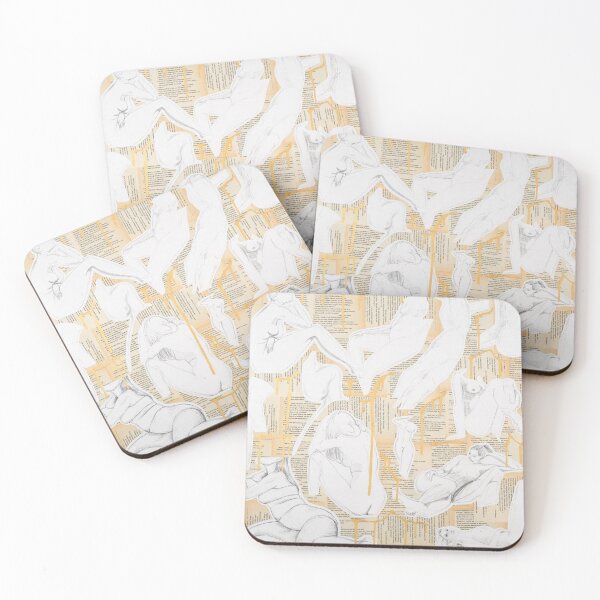 Item preview, “Figurative and Literary” figure sketches, Shakespeare tragedies collage designed and sold by emmalyonsart.