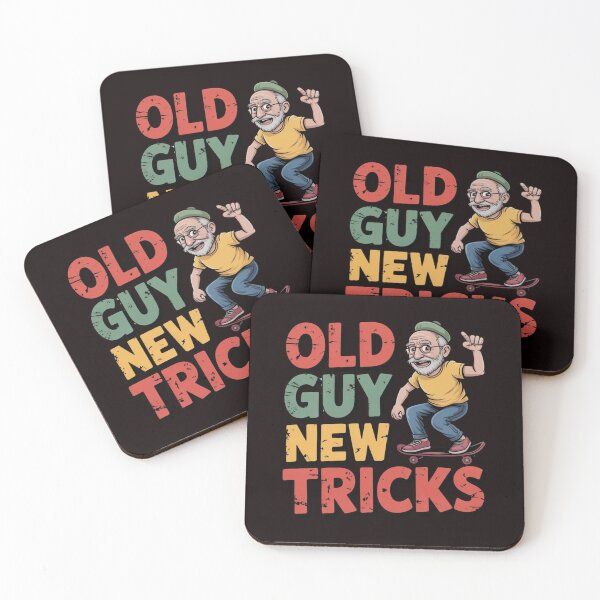 Item preview, Old Guy New Tricks Funny Aging Humor Sarcastic Attitude designed and sold by MagicSD Designs.