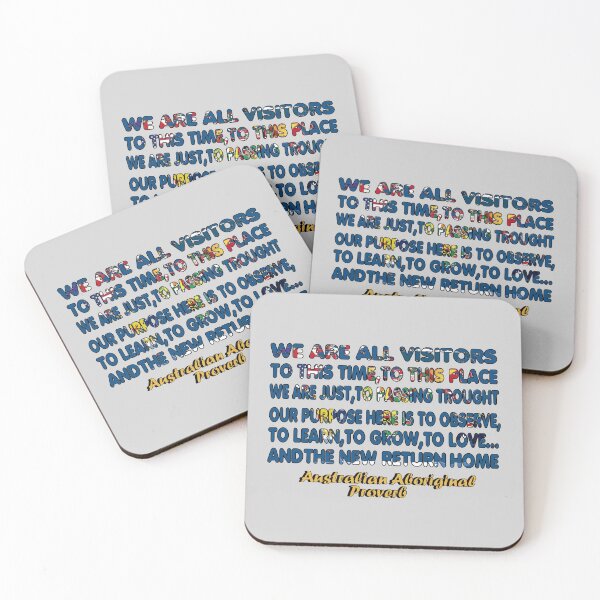 Item preview, Australian Aboriginal Proverb – Spiritual Art with Cultural Wisdom designed and sold by JR78.