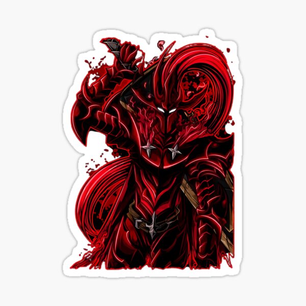 Item preview, Blood Red Commander Igris designed and sold by Anime  Maze.
