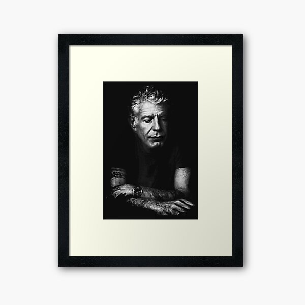 Anthony Bourdaim Framed Art Print