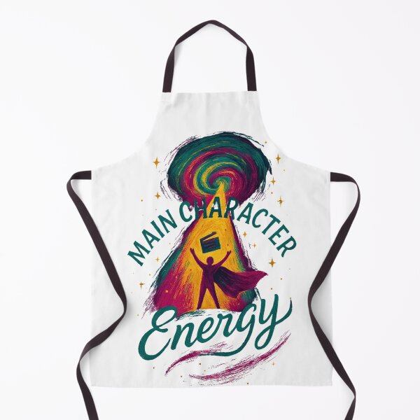Item preview, Main Character Energy – Retro Spotlight Vibes designed and sold by Merchbes.