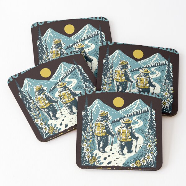 Item preview, No Bad Trails Just Bad Knees designed and sold by karyalangit.