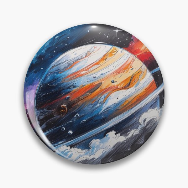Item preview, Planet in Space designed and sold by RedHeavenStudio.