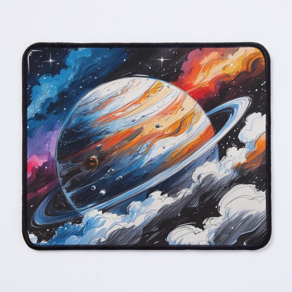 Item preview, Planet in Space designed and sold by RedHeavenStudio.
