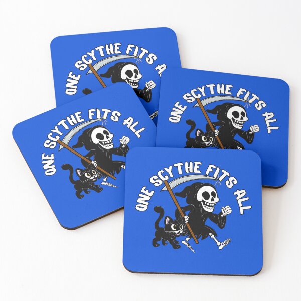 Item preview, One Scythe Fits All designed and sold by Kate Miller Illustrator.