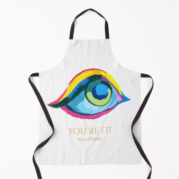 Item preview, Alan Watts quote abstract eye designed and sold by XDivineTees.