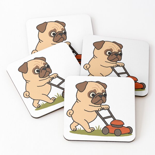Item preview, Mowing Pug designed and sold by Kliethermes28.
