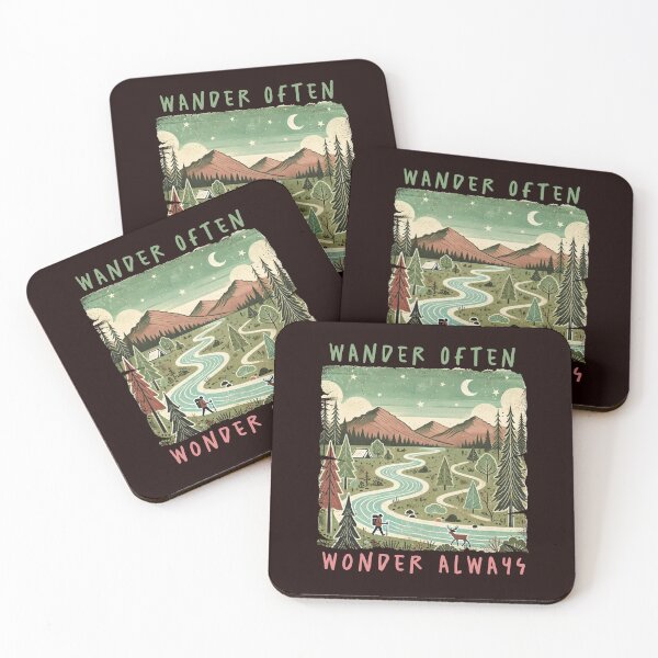 Item preview, Wander Often Wonder Always designed and sold by karyalangit.