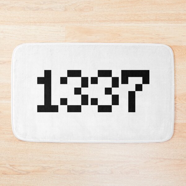 Item preview, 1337 - Leet in 8-bit Pixel Typography designed and sold by Memes N Lore .
