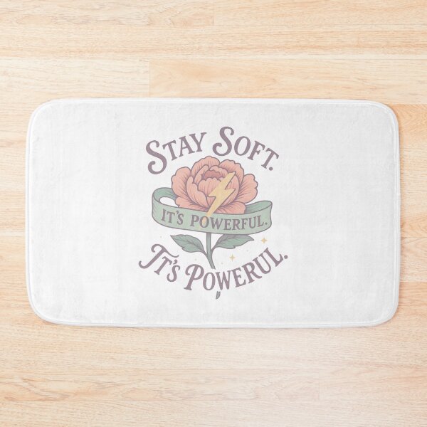 Item preview, Stay Soft, It’s Powerful – Gentle Strength Graphic designed and sold by Merchbes.