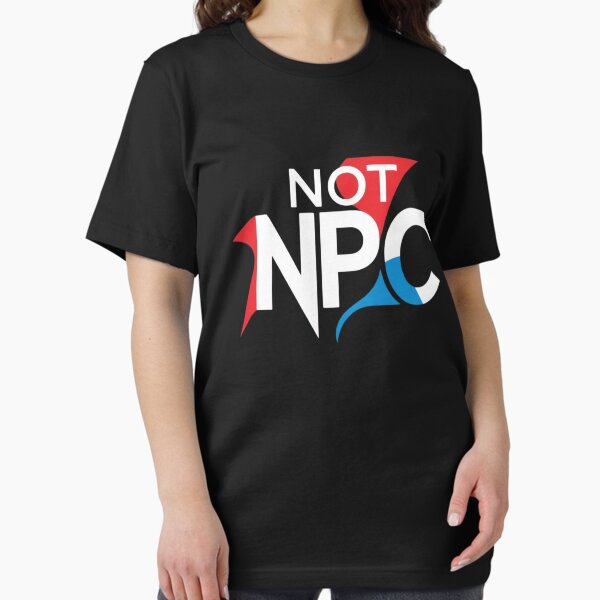 Vista previa del artículo con la obra «No es un NPC», diseñado y vendido por coolpixeltik.